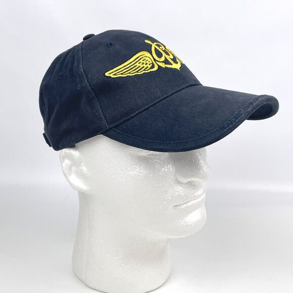 Breitling Hat Swiss Chronographs Watch Since 1884 Embroidered Navy Strapback - Picture 5 of 14